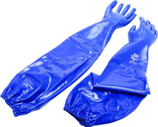 Honeywell NitriKnit Supported Nitrile Gloves-8-10 (Pair)