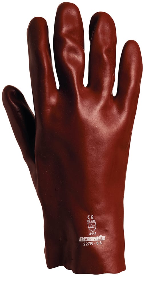 Prosafe Single Dip PVC Gloves 8.5-9.5 (Pair) - Standard - 08X