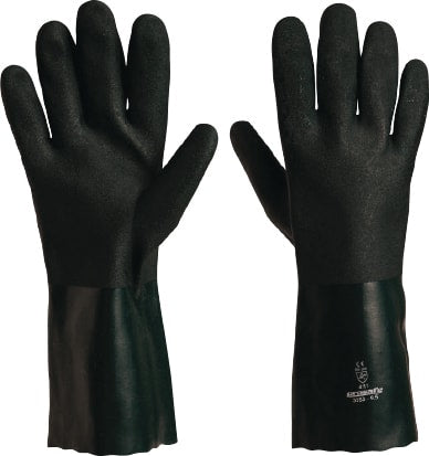 Prosafe Premium Double Dip PVC Gauntlet Gloves 9.5 - 10.5 (Pair) -  - 10X