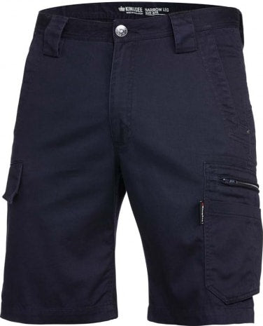KingGee, Tradies Summer Shorts, K17340 (Pair) - Oil Navy - Size: 92