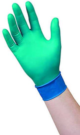 Microflex 93-260 Chemical Nitrile Gloves Green-S-2XL-Pack of 50