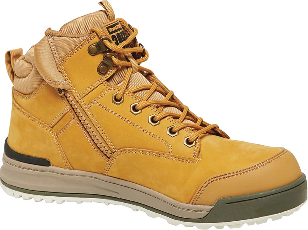 Hard Yakka 3056 Zip Sided Boot - Wheat - 09
