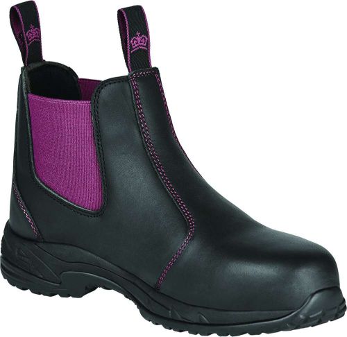 KingGee Women's Safety Boots - Black (Size 5)
