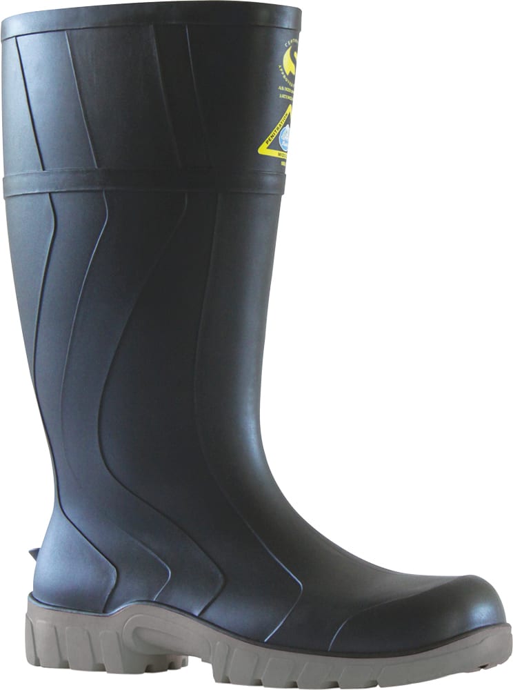 Bata Steelmate Gumboot 4-15 - Black - 14