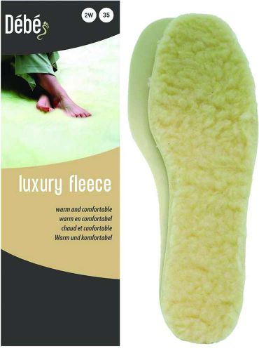 Debe Luxury Fleece Wool Inner Sole - Size 38 (Pair)