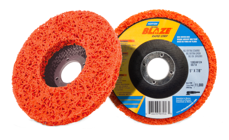 Norton Blaze Rapid Strip Depressed Center Disc 115mm (Each)
