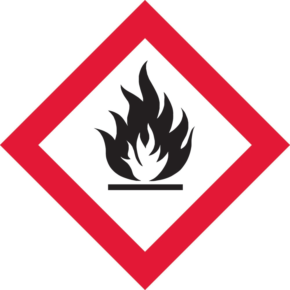 Hazardous Substances Sign | Flammable D6, D11, D15 W250mm x H250mm