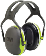 3M PELTOR Premium Headband Earmuff X4A Light Green (Pair)
