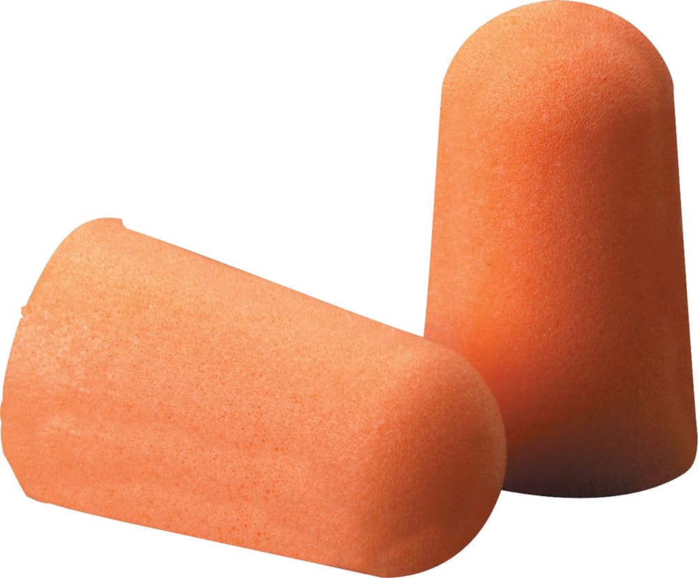3M 1100 Uncorded Foam Earplugs - Class 3 One Size Fits Most 200 (Box)