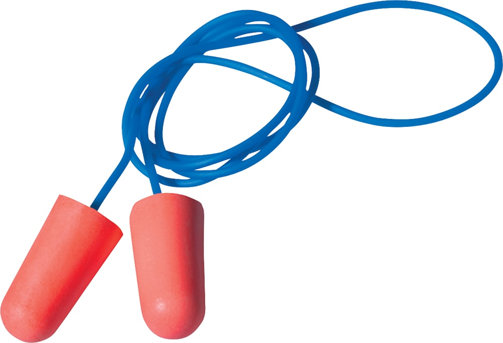 X-Treme Corded Earplugs - Class 5 Corded Box of 100 pair