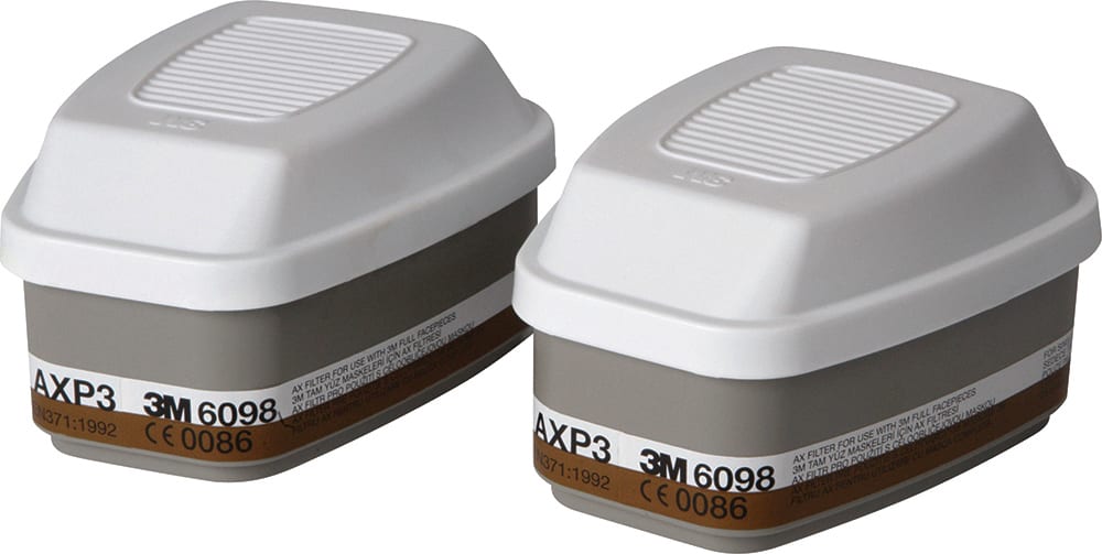3M Gas Vapour & Particulate Filter 6098 AXP3, pair 2 (Box)