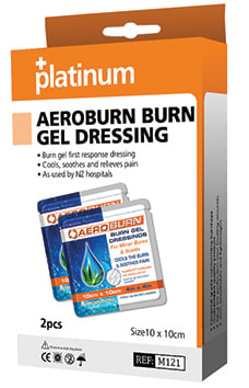 Burnaid Dressing 100mm x 100mm Pack of Two