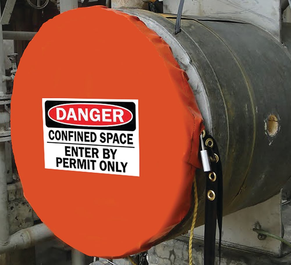 Master Lock S203CSM Confined Space Access Cover Solid, Medium