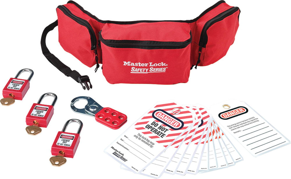 Master Lock 1456P410KA Personal Lockout Pouch Kit