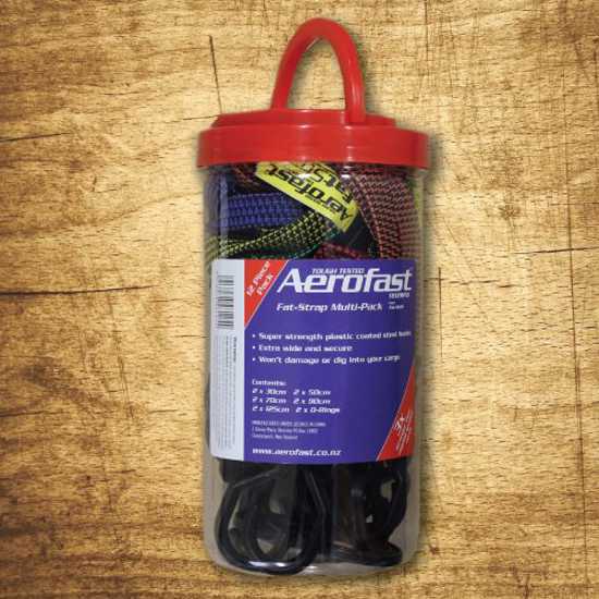 Aerofast Fat Strap Bungee Multi 12 Pack (Each)