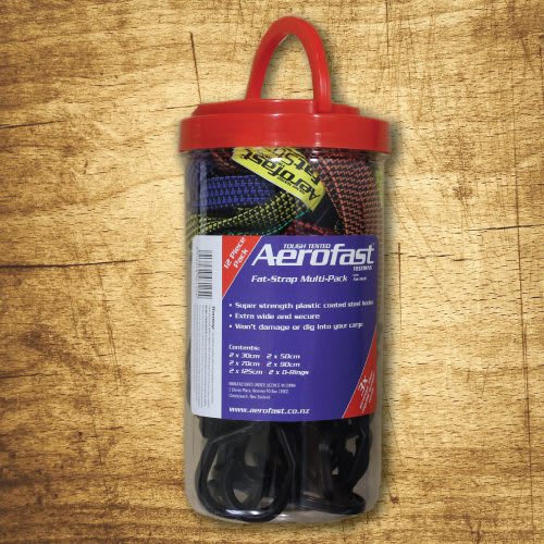 Aerofast Fat Strap Bungee Multi 12 Pack