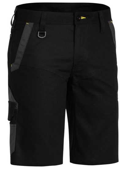 Bisley, FLX & MOVE Stretch Short, BSHC1130 (Each) - Black - Size: 122