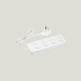 HPM 4 Way Switched Powerboard 0.9m Lead 10A
