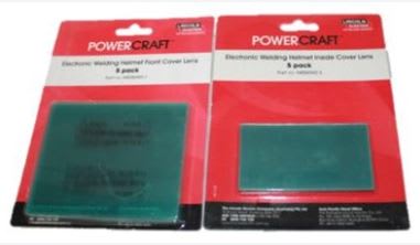 Welding Helmet Front Lens Cover Pack of 5