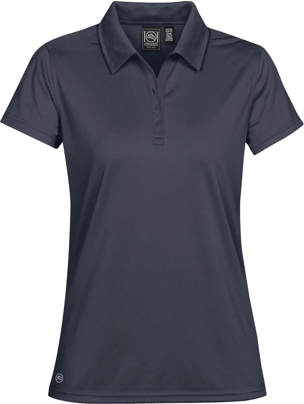 Stormtech, Women's Eclipse H2X-DRY Pique Polo - Black (Size: XL)