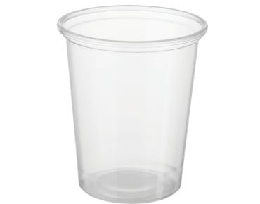 Reveal Clear Round Containers 200ml 50 (Pack)