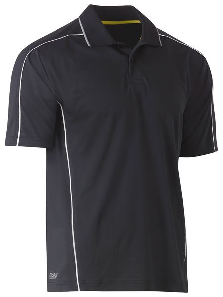 Bisley, Cool Mesh Short Sleeve Polo, BK1425 (Each) - Charcoal - Size: M