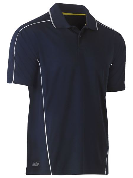 Bisley, Cool Mesh Short Sleeve Polo, BK1425 - Navy - 5XL