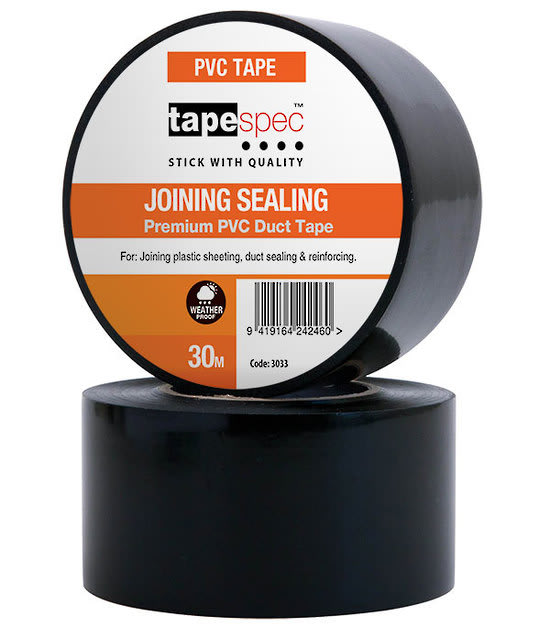 PVC Joining & Sealing Tape Black 96mmx30m 1 (Roll)