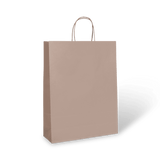Twist Handle #18 Brown Kraft Paper Carry Bag-420 x 320 x 110mm(Gusset)-200-Case