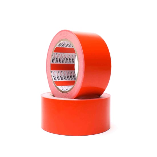 Coloured Vinyl & Bagneck Tape Red (Roll)