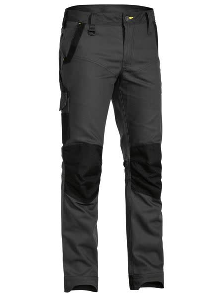 Bisley, FLX & MOVE Stretch Pant, BPC6130-Regular Fit  - Charcoal - Size: 12