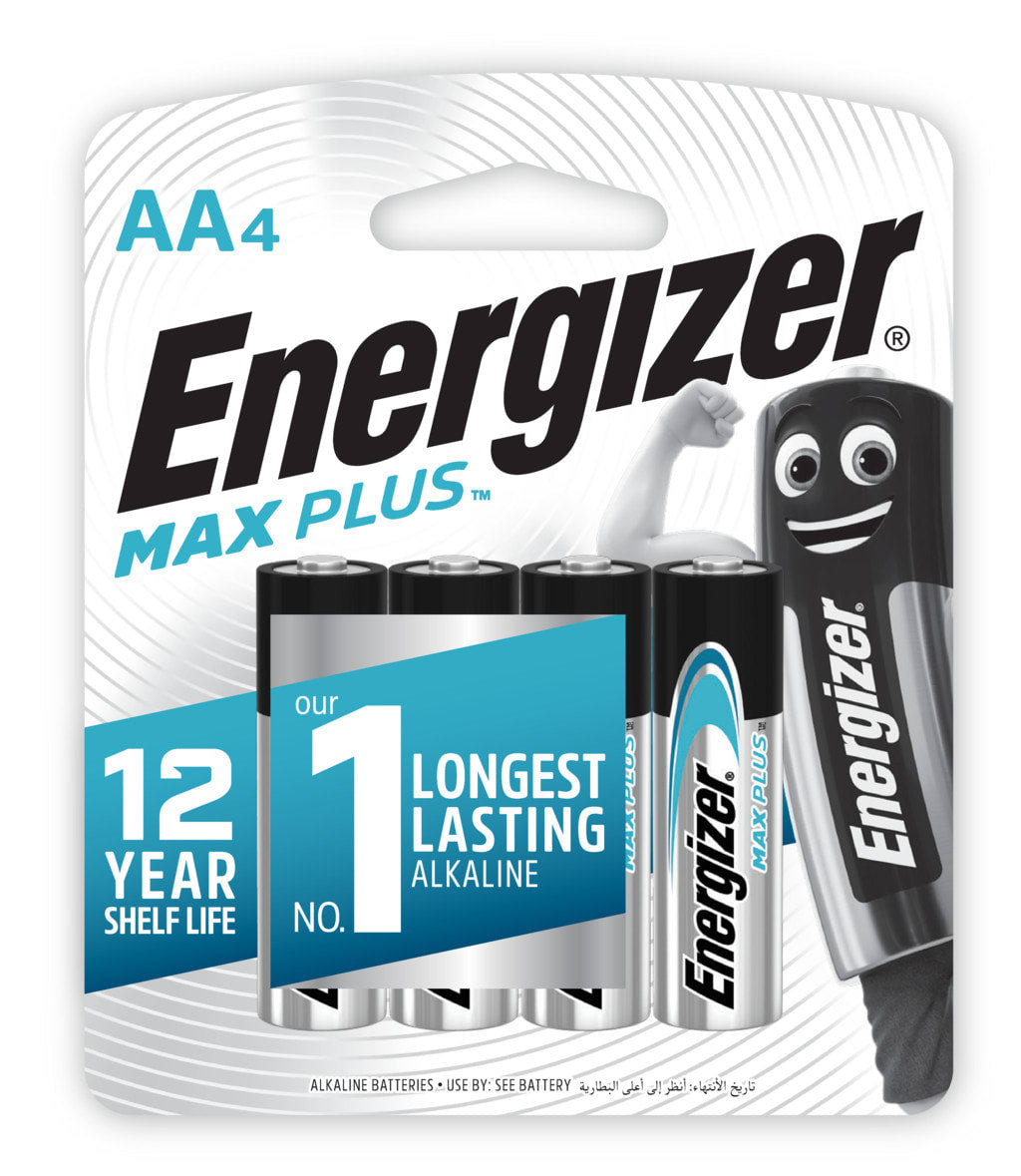 Energizer Max Plus Advanced AA 4pk