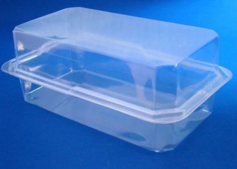 Alto Clear Food Tray Clamshell-240 x 140 x 45mm-420-Case