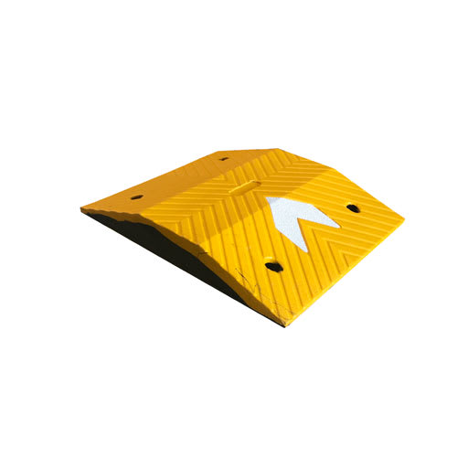 Heavy Duty Speed Hump - Yellow Mid Section H75mm