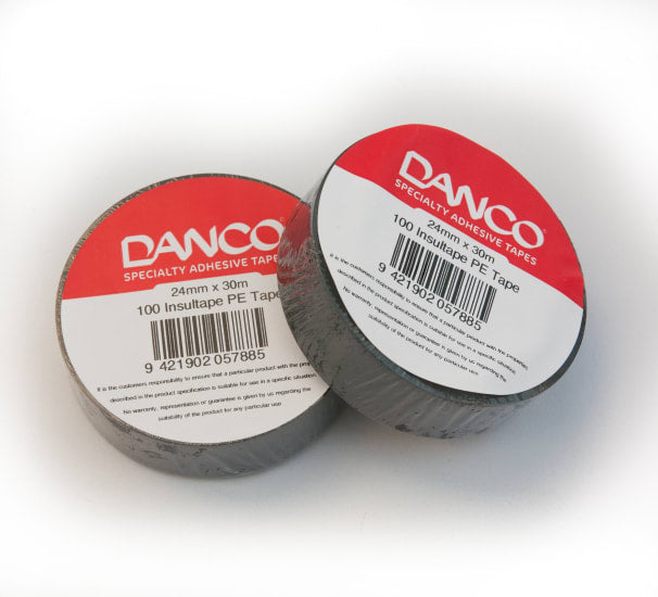 Danco Insulation Tape - Black-144mm x 30m-Roll