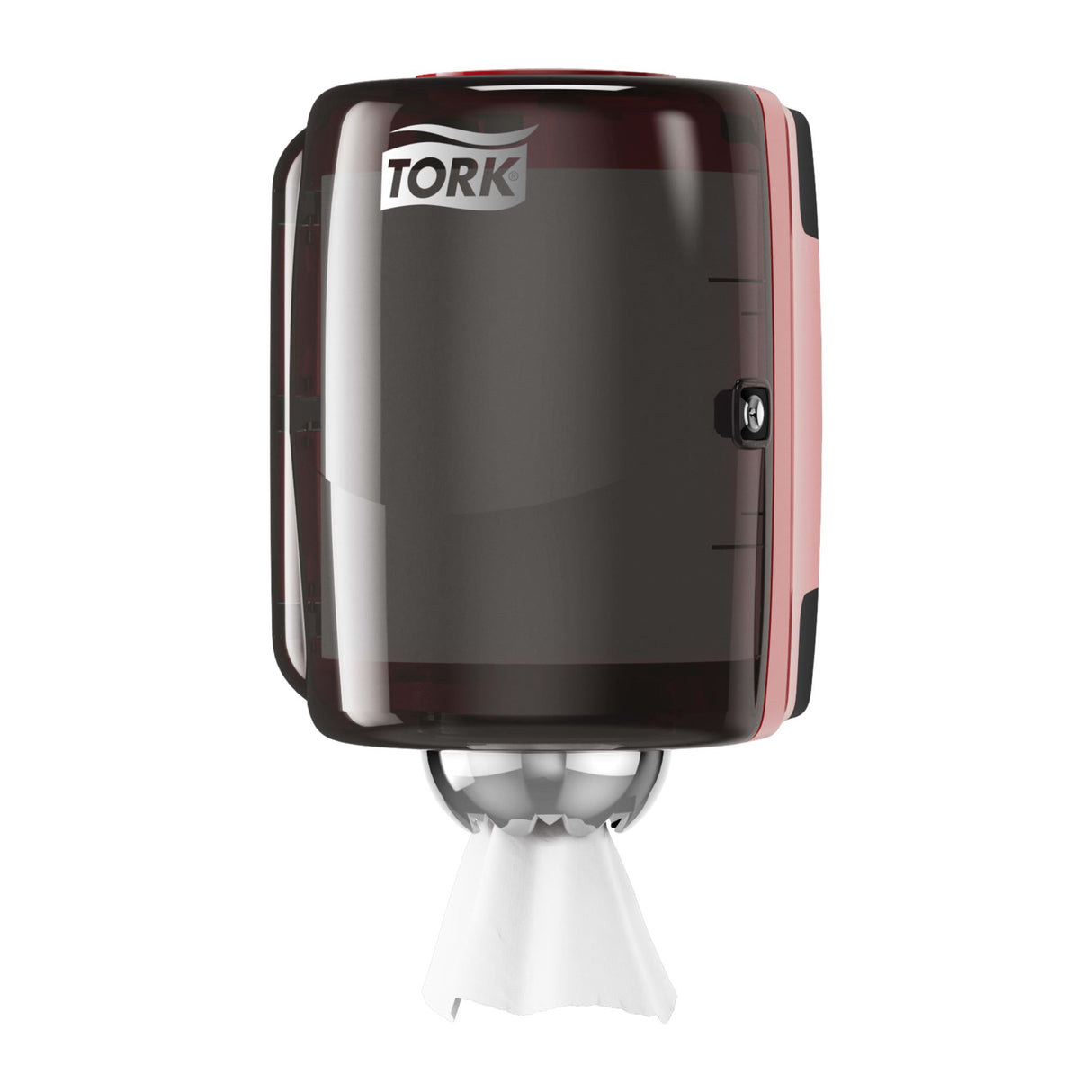 Tork M2 Centrefeed Paper Towel Dispenser Red/Black (Each)