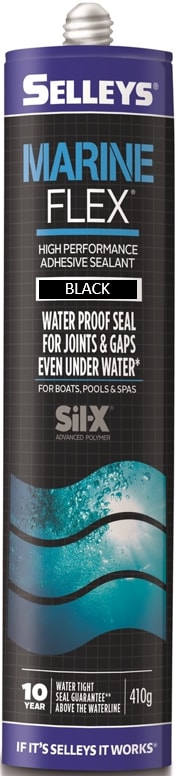 Selleys Marineflex Adhesive/Sealant Black 410g (Each)