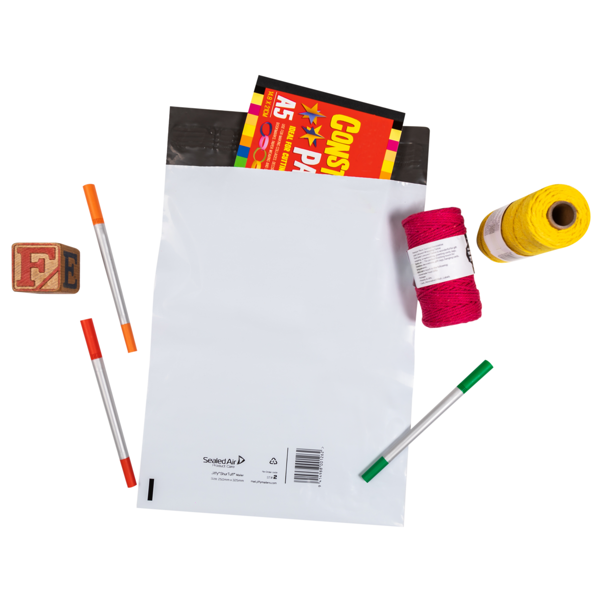 Jiffy ShurTuff ST3 Mailer Bag 280 x 380mm 500 (Case)