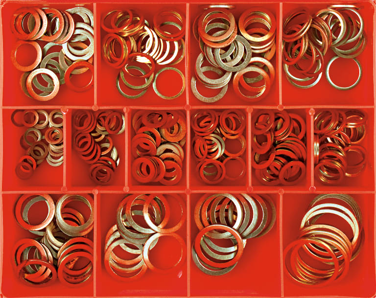 Champion Metric Copper Sealing Washer Assortment 305 piece