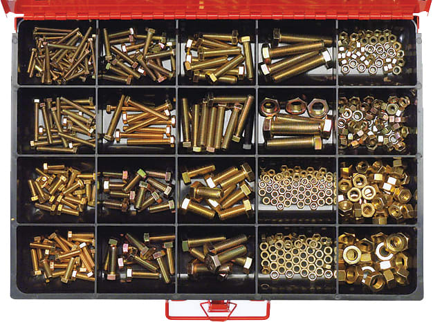 Champion Metric Bolt, Set Screw & Nut Assortment 480 piece