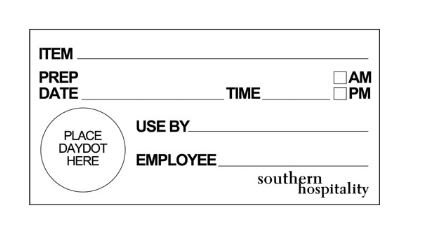 Label, batch shelf life, 102x52mm 500/roll (Roll)