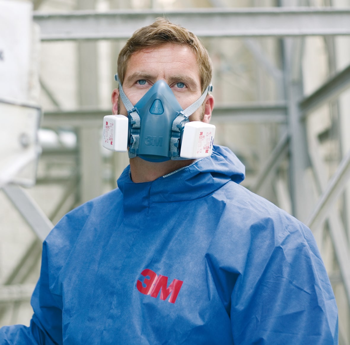 3M Welding Respirator Kit 7528, GP2 Medium