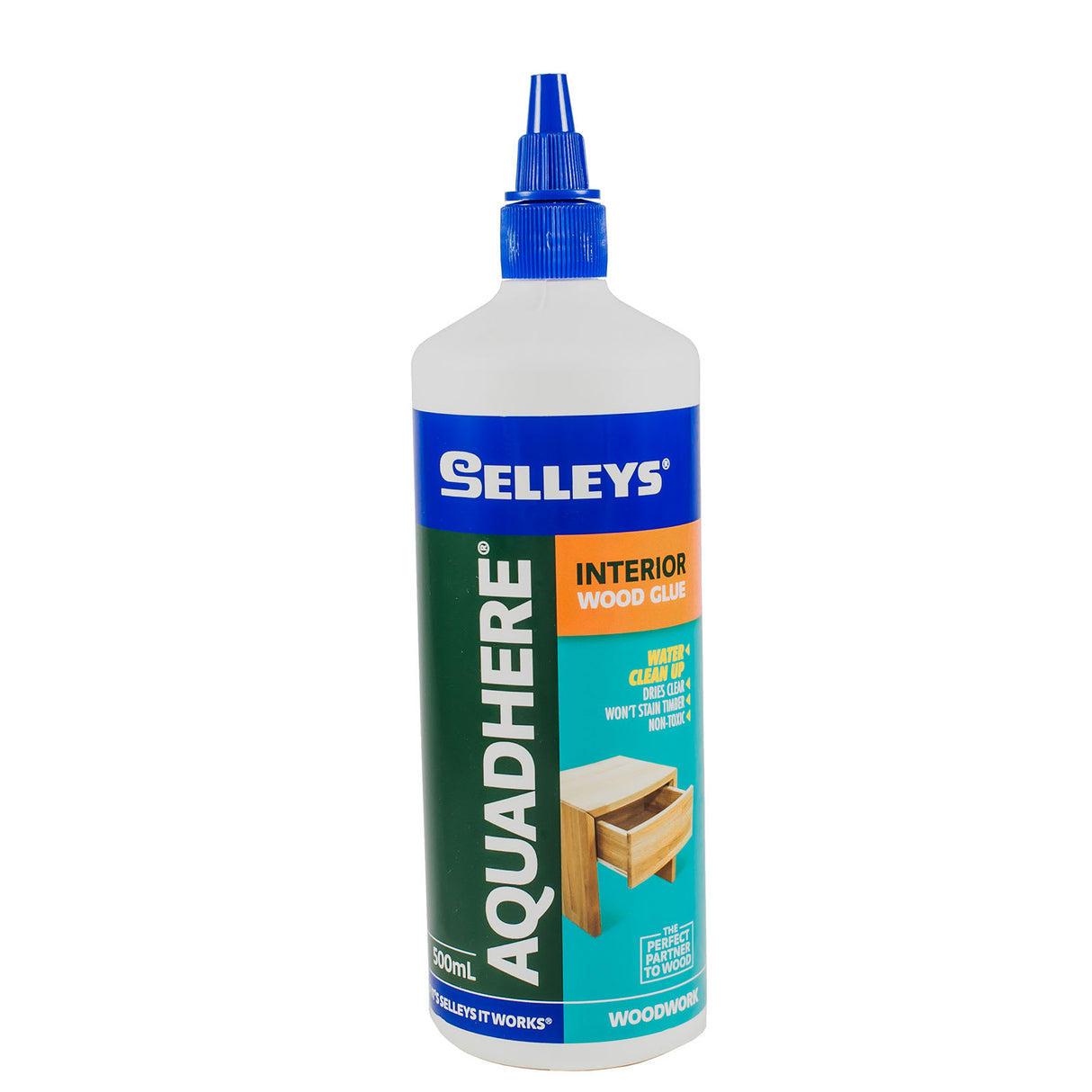 Selleys Aquadhere Interior PVA Glue 500ml (Each)