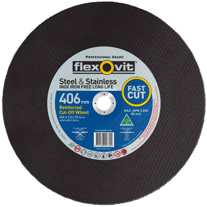 Flexovit Type 41 Cut-Off Wheel 36 Grit 406x3x25.4mm (Each)