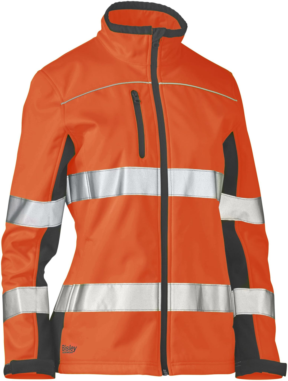 Bisley, Women's Hi Vis Soft Shell Jacket, BJL6059T (Each) - Size: 24 - Orange