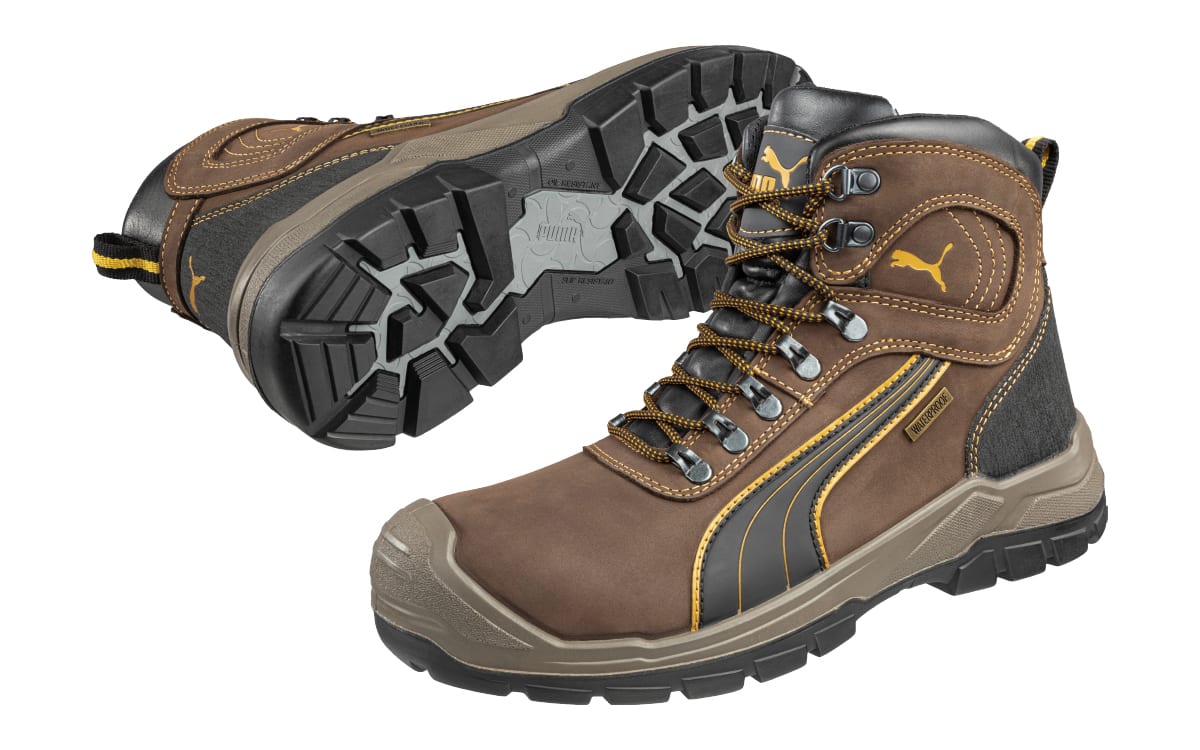 Puma Sierra Nevada 630227 Safety Boots - Brown (Size 8)