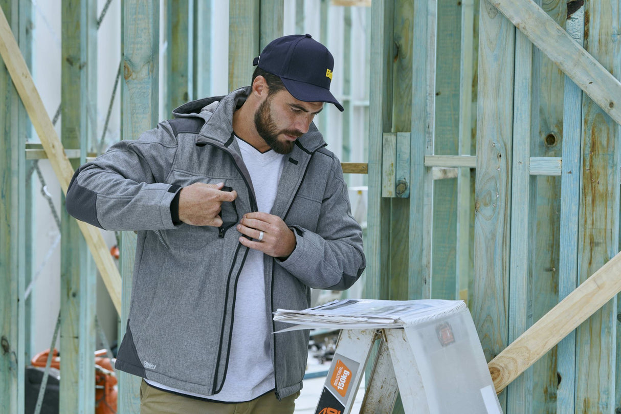 Bisley, FLX & MOVE Shield Jacket, BJ6937 - Charcoal - M