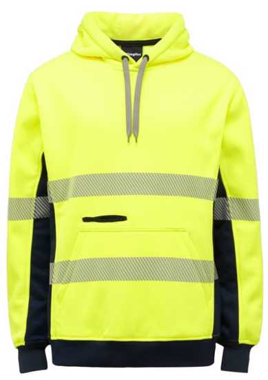 KingGee, Hi Vis Hoodie, K55054 (Each) -  - Size: XS