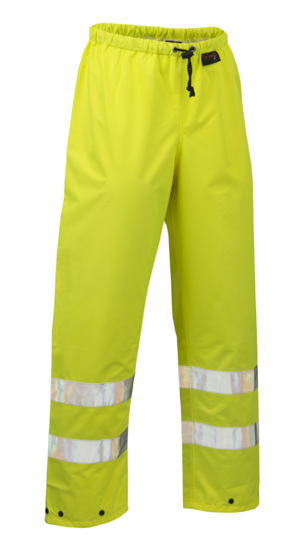 Tornado, Hi Vis Taped Over Trouser (Pair) - Fluro Yellow - Size: 4XL