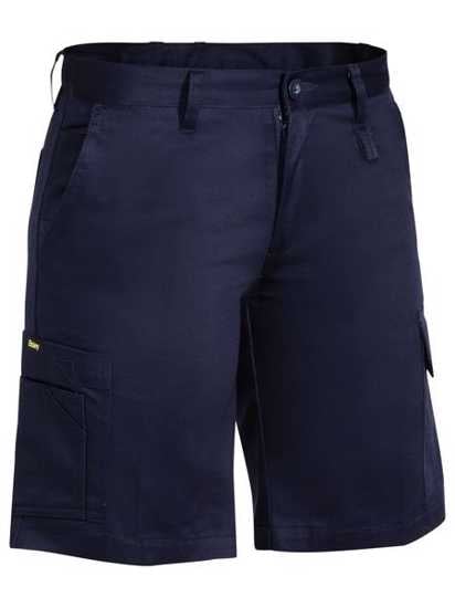Bisley, Women's Lightweight Utility Short (Pair) - Navy - Size: 12